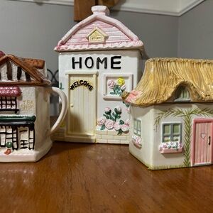 Charming Ceramic House Teapots